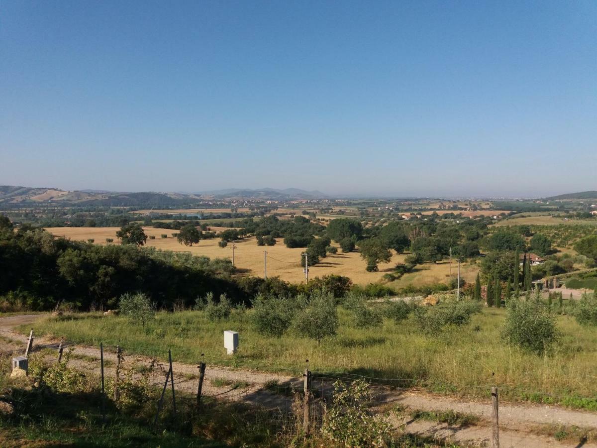 Apartamento Maremma Che Vista! Campagnatico Exterior foto