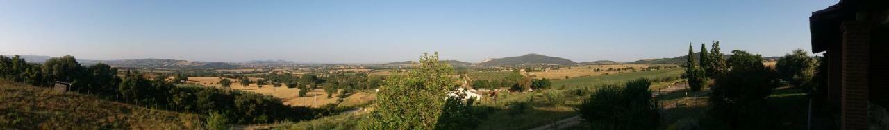 Apartamento Maremma Che Vista! Campagnatico Exterior foto